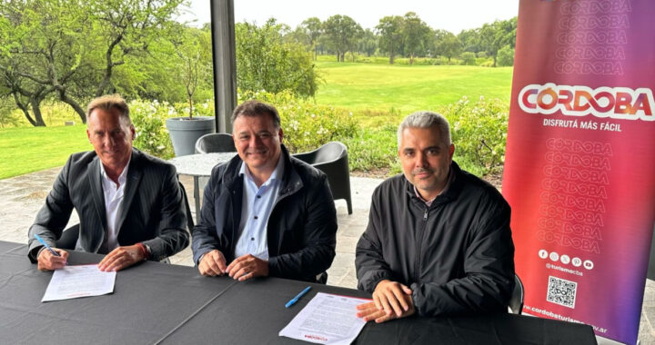 Se firmó un convenio entre la Agencia Córdoba Turismo y la Federación de Golf de la Provincia